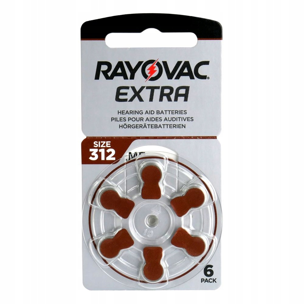 baterie do sluchadel 60ks Rayovac typ 312/PR41 megamix.sk