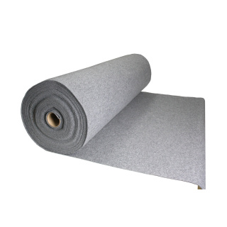 Šedý filc 3 mm 400 g/m² 150×50cm měkký soft