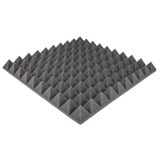 Akustická zvukotěsná pěna PYRAMIDA 50mm 50x50cm nehořlavá