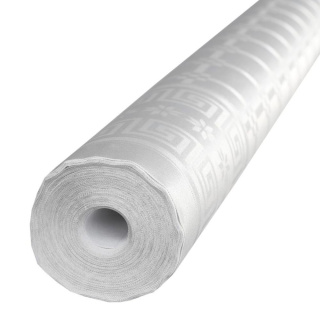Papírový ubrus bílý rolka na svatbu oslavu 1,2x50m