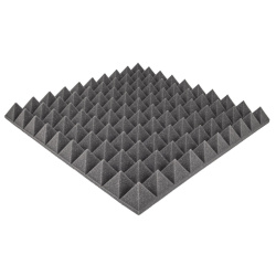 Akustická zvukotěsná pěna PYRAMIDA 50mm 50x50cm nehořlavá