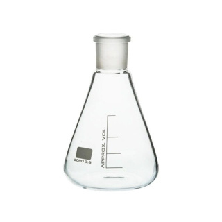 Kolba stožkovitá 250 ml, zabrúsenie 29/32, borosilikátové sklo BORO 3.3 - Glassco