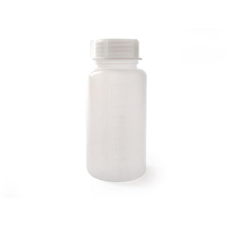 Laboratórna fľaša PP 500 ml so širokým hrdlom a uzáverom GL 50