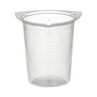 Laboratórna kadička plastová PP 800 ml, trojhubá s tromi výlevkami - BIOLOGIX