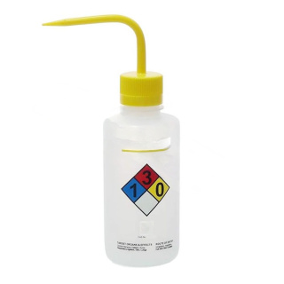 Tryska s potiskem Isopropanol, 500 ml, samoventilační, LDPE, závit 28 mm