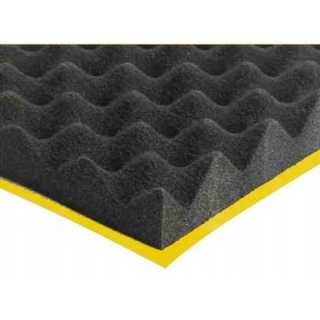 Akustická pěna protihluková samolepící 200x100cm 2cm