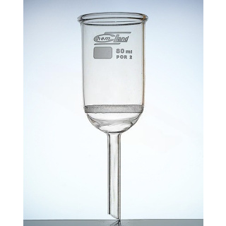 Filtrační trychtýř válcový se sintrovaným diskem G2, 35 ml, průměr 30 mm
