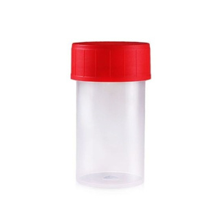 Aseptická nádobka na moč 40 ml se závitovým uzávěrem