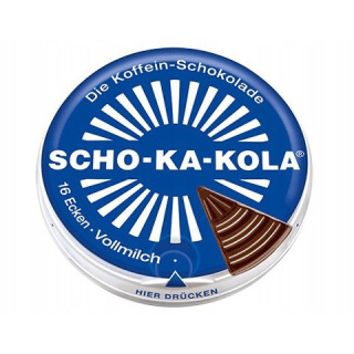Čokoláda Scho-Ka-Kola mléčná s kofeinem 100g