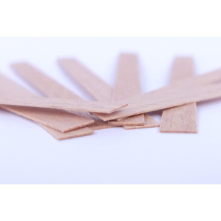 Dřevěný svíčkový knot 150x13 mm 10 ks