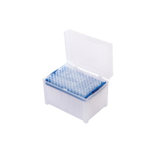 Stojan na špičky k pipetám AB TIP BOX, 100–1000 µl, modrý – 96 míst