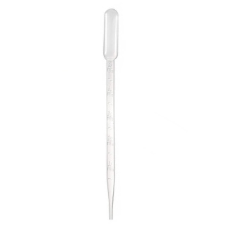 Pasteurova pipeta s označením, 5,0 ml, PE, průhledná – 100 ks