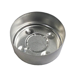 Hliníkové nádoby 57x22 mm na čajové svíčky 10 ks