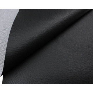 Čierna PVC eko-kůže 140 cm 0,5 mb 440g/m²