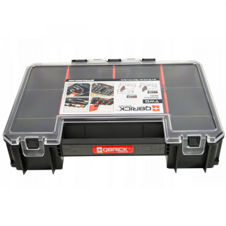 Kufřík na nářadí šrouby 25x6x17 cm montážní organizér