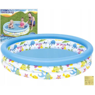 Nafukovací bazén dětský kulatý Bestway 122 x 25 cm