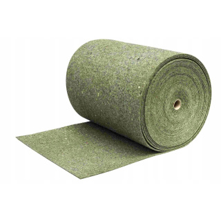 Plstěná rohož zvukotěsná Poroso bez lepidla 10 mm 100x100 cm zelená