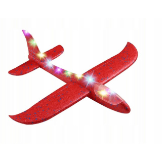 Polystyrenový letoun s LED světlem 47 cm