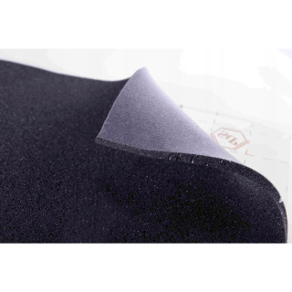 Samolepící polyuretanová paměťová pěna 10 mm měkká nehořlavá 50x37 cm