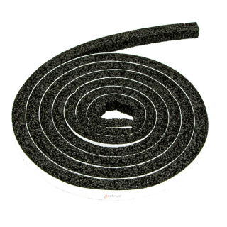 Samolepící těsnění na dveře 10mm 1x200cm U10s