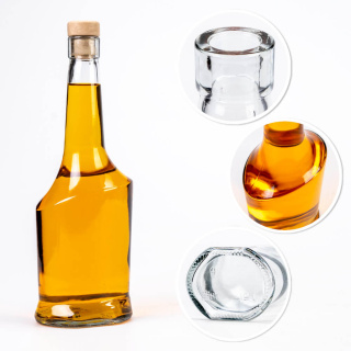 Skleněná láhev 500ml 25cm AISHA