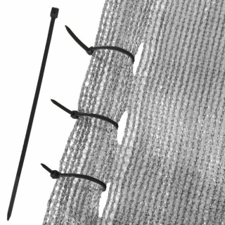 Stahovací pásky sk 2,5mm 20cm 100ks černé