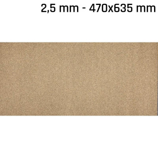Těsnicí deska korkovo-gumová 470x635x2,5mm