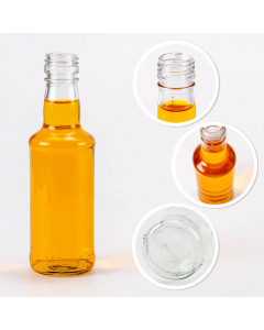 Skleněn&aacute; l&aacute;hev 200ml 17cm MONOPOL