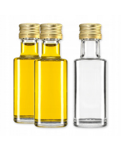 Skleněn&aacute; l&aacute;hev 50ks 20ml 8,5cm MONOPOL