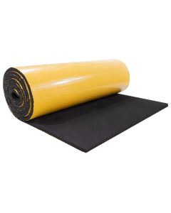 Zvukotěsná pěna 10 mm 25x100 cm samolepící absorpční protipožární podložka KO10s