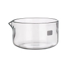 Kryštalizačná miska s výlevkou 3500 ml, 230x100 mm, borosilikátové sklo BORO 3.3
