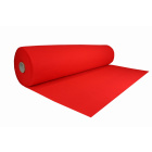 Červená měkká filcová netkaná textilie 3mm 150x50cm 400g/m²