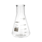 Banka kužeľová (Erlenmeyerova) sklenená 2000 ml, široké hrdlo, borosilikátové sklo BORO 3.3