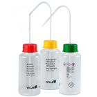 Tryska s potiskem Acetone, 250 ml, široký hrdlo GL45 – PE-LD