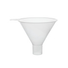 Trychtýř na sypké materiály z PP, průměr 120 mm – 60° sklon, potravinářský (EU 10/2011)