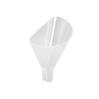 Polokruhový trychtýř z PP, průměr 50 mm, pro broušené spoje 19/26 – laboratorní, pro přesné plnění