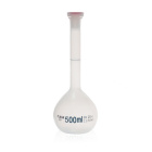 Měrná banka z PP se skleněnou zátkou 24/29, třída B – 1000 ml, ISO 384