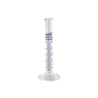 Odmerný valec sklenený 5 ml, modrá stupnica, trieda B