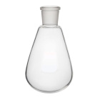 Banka hruškovitá 1000 ml, zabrúsenie 24/29, borosilikátové sklo BORO 3.3