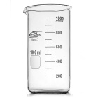 Vysoká kádinka s výlevkou, 600 ml, borosilikátové sklo (BORO 3.3), ISO 3819, DIN 12331