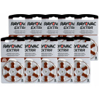 Baterie do naslouchadla 60ks Rayovac typ 312/PR41