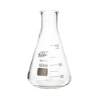 Kolba stožkovitá (Erlenmeyerova) sklenená 150 ml, úzke hrdlo, borosilikátové sklo BORO 3.3