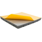 Akustický panel samolepicí šedý KOSTKA 50×50 cm tloušťka 5 cm