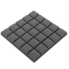 Akustický panel šedý KOSTKA 50×50 cm tloušťka 5 cm
