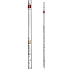 Multikanálová pipeta, 0,5 ml (0,01 ml), třída AS, hnědá stupnice, s certifikátem