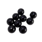 Dřevěné korálky 10ks 20mm černé lakované
