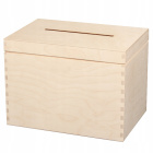 Dřevěný box 29x20x21cm krabička na svatbu obálky