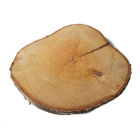 Dřevěný plát bříza neobroušený 25-28cm 2,5cm s prasklinou