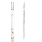 Vícedimenzionální pipeta, 25 ml (0,10 ml), třída AS, hnědá stupnice, s certifikátem – GLASSCO, ISO 835
