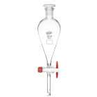 Kónický separační trychtýř Squibb, 2000 ml, brus 29/32, PTFE kohout, borosilikátové sklo (BORO 3.3)